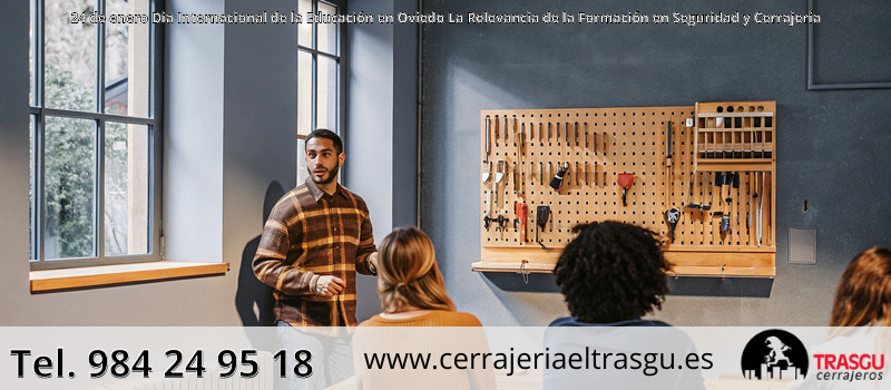 24 de enero Día Internacional de la Educación en Oviedo La Relevancia de la Formación en Seguridad y Cerrajería 24 de enero Día Internacional de la Educación en Oviedo La Relevancia de la Formación en Seguridad y Cerrajería