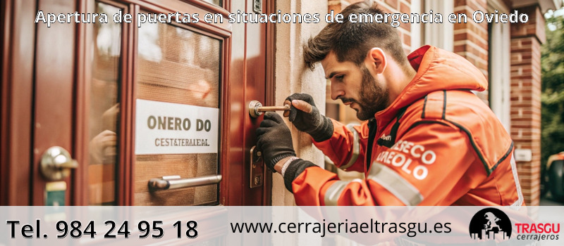 Apertura de puertas en situaciones de emergencia en Oviedo Apertura de puertas en situaciones de emergencia en Oviedo