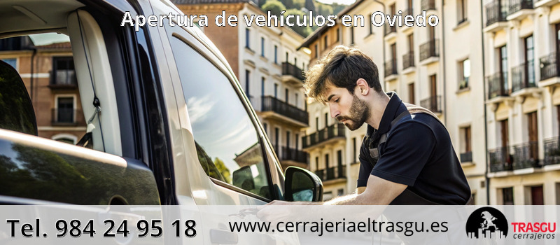 Apertura de vehículos en Oviedo