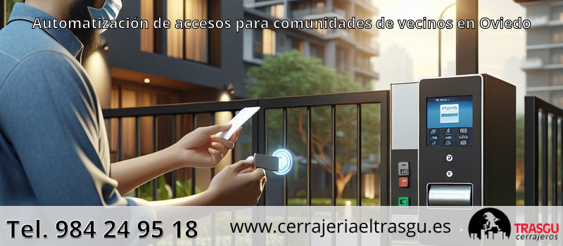 Automatización de accesos para comunidades de vecinos en Oviedo