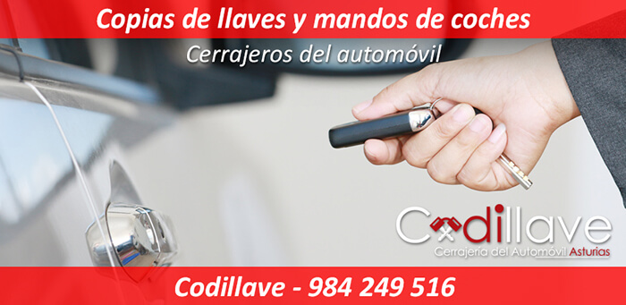 Copia de llaves de coche en Oviedo