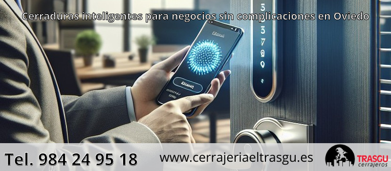 Cerraduras inteligentes para negocios sin complicaciones en Oviedo