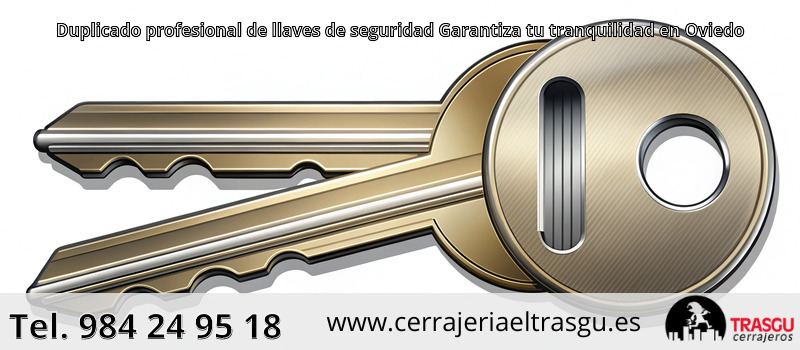 Duplicado profesional de llaves de seguridad Garantiza tu tranquilidad en Oviedo