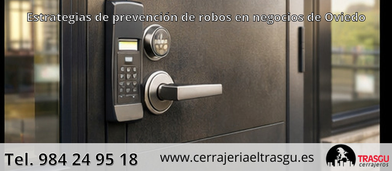 Estrategias de prevención de robos en negocios de Oviedo
