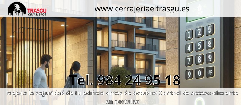 Protege tu comunidad a las puertas de octubre: Control de acceso para mayor seguridad en edificios de Oviedo con Cerrajería El Trasgu Protege tu comunidad a las puertas de octubre: Control de acceso para mayor seguridad en edificios de Oviedo con Cerrajería El Trasgu