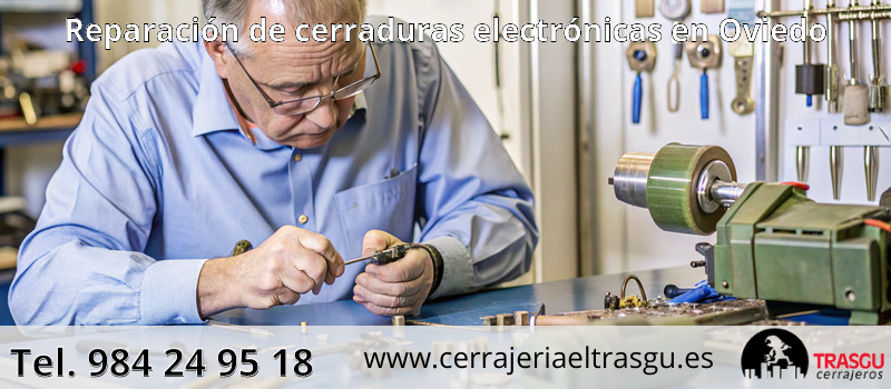 Reparación de cerraduras electrónicas en Oviedo