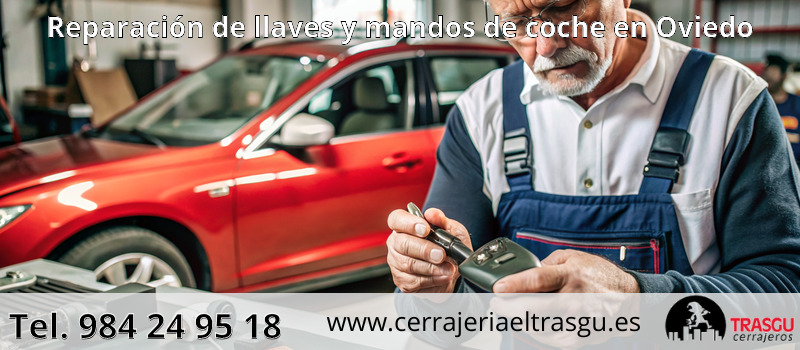 Reparación de llaves y mandos de coche en Oviedo