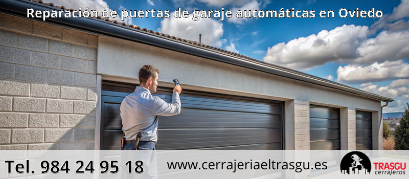 Reparación de puertas de garaje automáticas en Oviedo