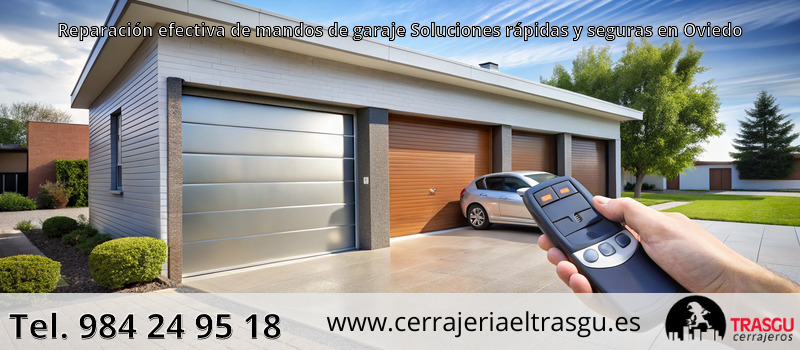 Reparación efectiva de mandos de garaje Soluciones rápidas y seguras en Oviedo