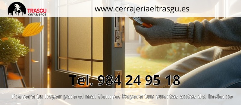 Prepara tu hogar para el otoño: Repara y asegura tus puertas con nuestras soluciones profesionales en Oviedo con Cerrajería El Trasgu