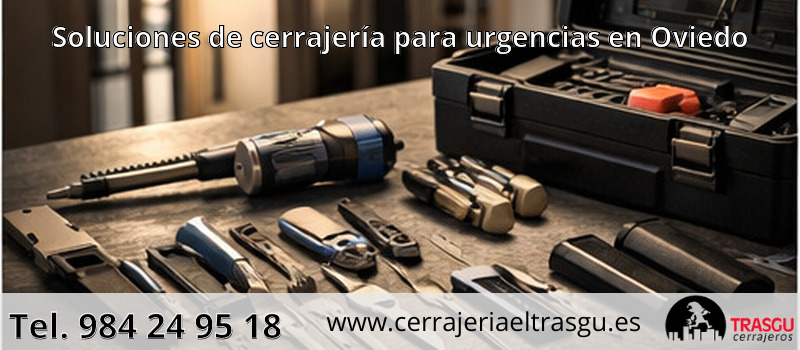 Soluciones de cerrajería para urgencias en Oviedo