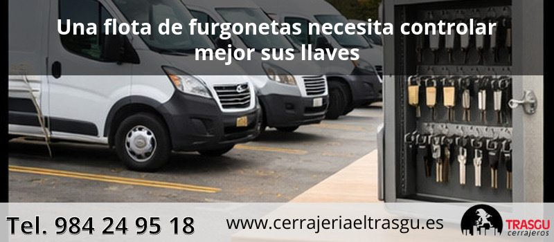 Una flota de furgonetas necesita controlar mejor sus llaves