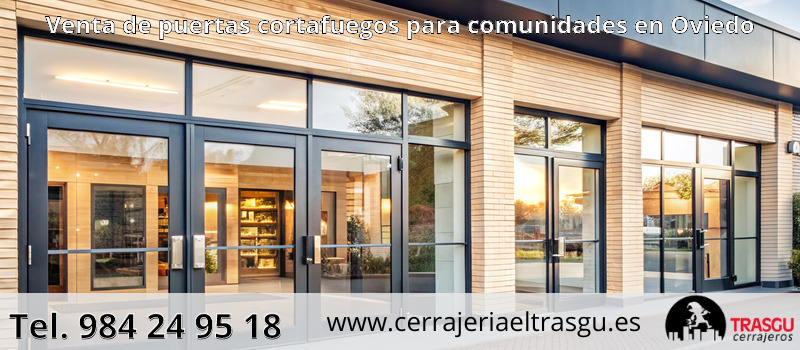 Venta de puertas cortafuegos para comunidades en Oviedo Venta de puertas cortafuegos para comunidades en Oviedo