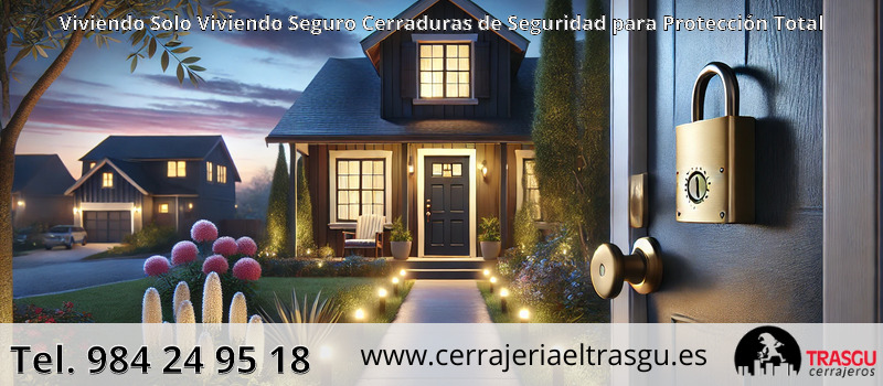 Viviendo Solo Viviendo Seguro Cerraduras de Seguridad para Protección Total
